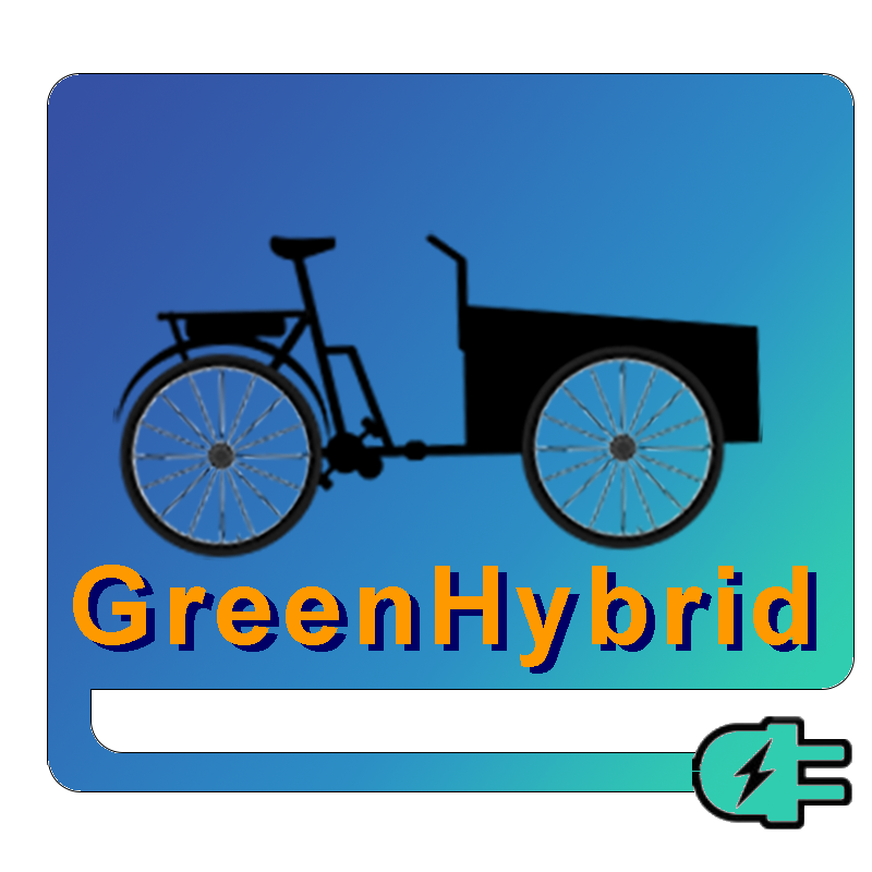  Green Hybrid Performance Lastenrad Logo
